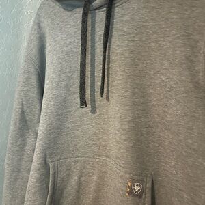 Ariat Heather Gray Hoodie